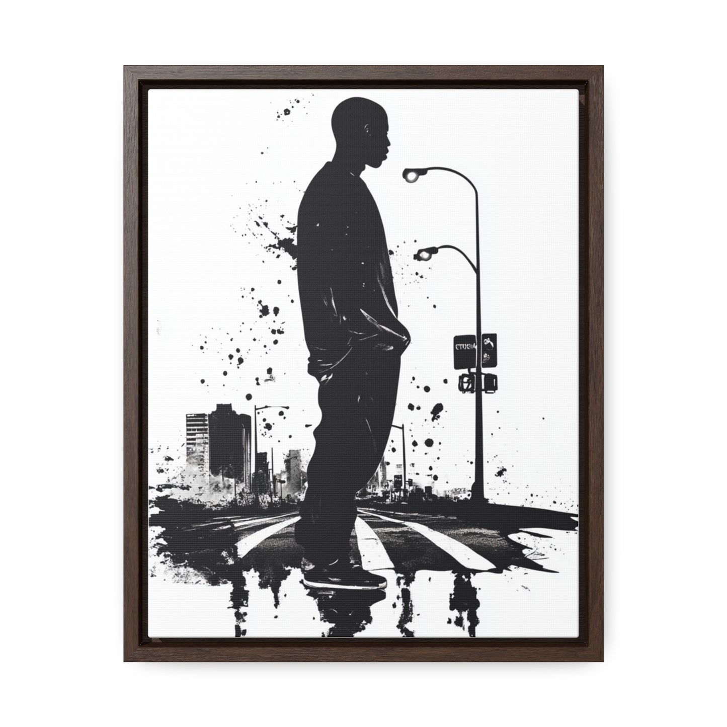 Canvas Wraps - Flex in Your Own Lane Vertical Frame Wall Art