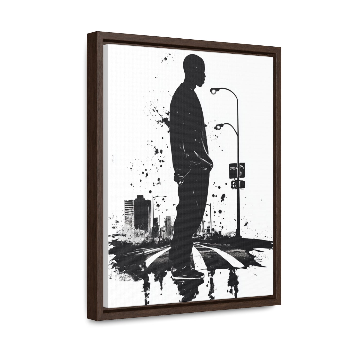 Canvas Wraps - Flex in Your Own Lane Vertical Frame Wall Art