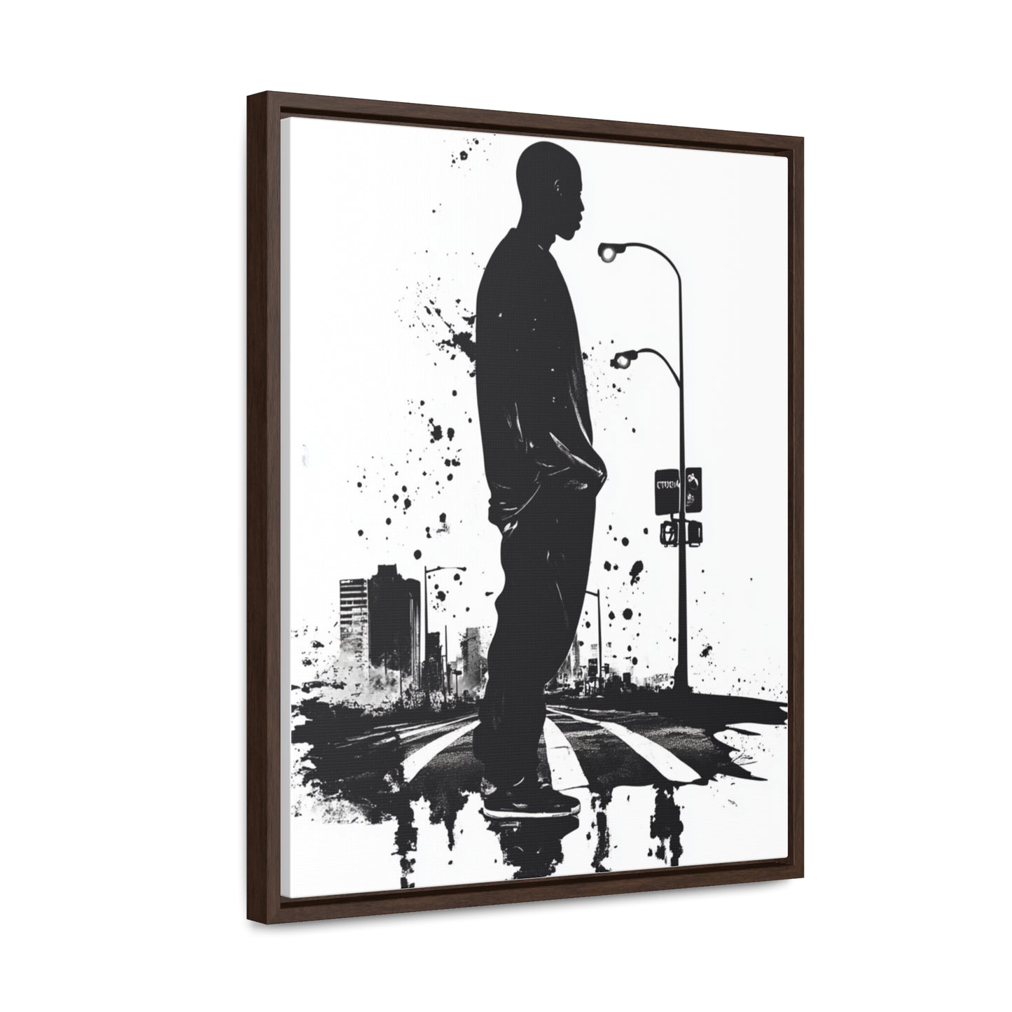 Canvas Wraps - Flex in Your Own Lane Vertical Frame Wall Art