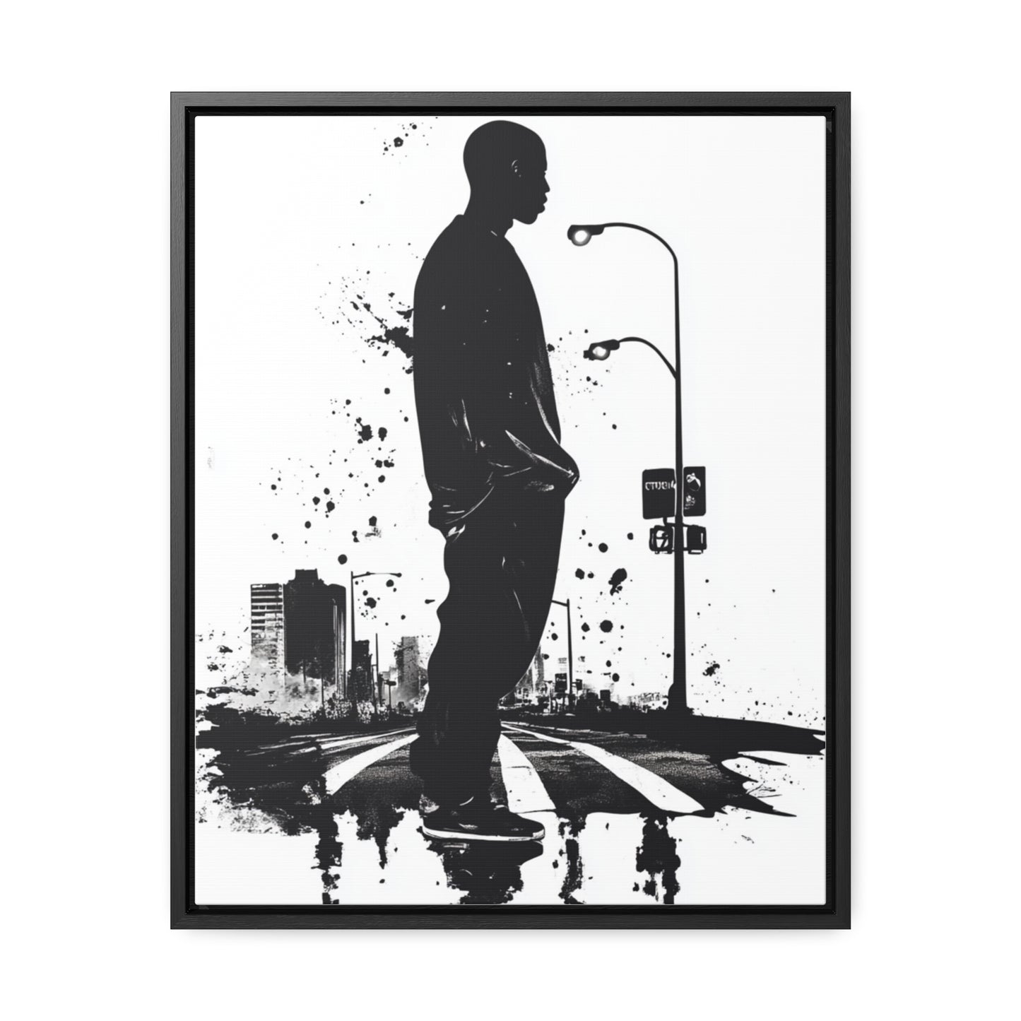 Canvas Wraps - Flex in Your Own Lane Vertical Frame Wall Art