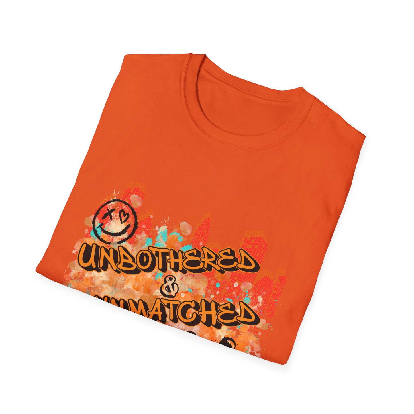 Unisex T-Shirt Unbothered & Unmatched Design