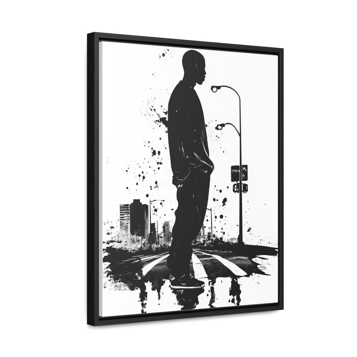 Canvas Wraps - Flex in Your Own Lane Vertical Frame Wall Art