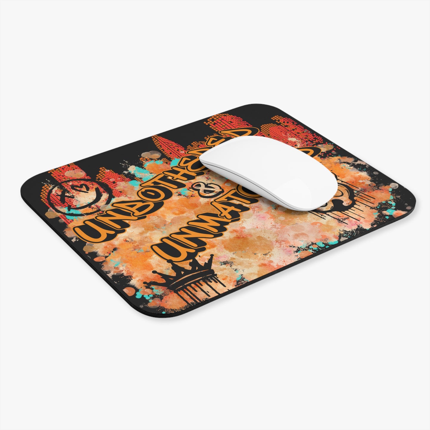 Unbothered & Unmatched Mouse Pad (Rectangle)