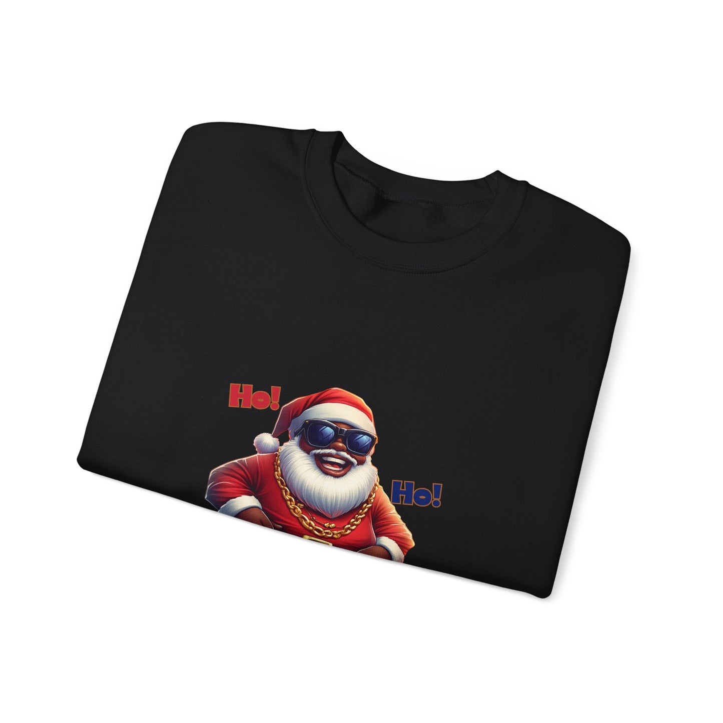 Hip-Hop Santa Swag Crewneck Sweatshirt