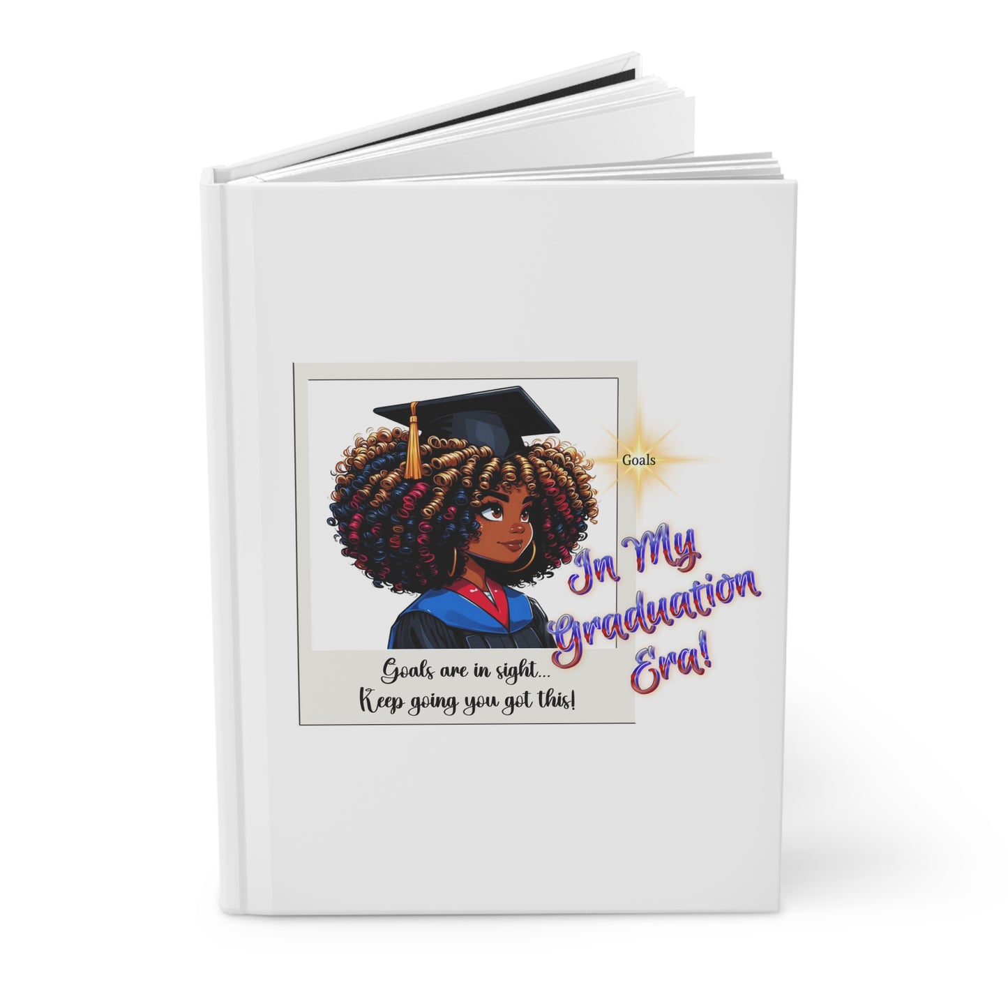 Chasing Dreams: My Graduation Journey - Hardcover Journal Matte