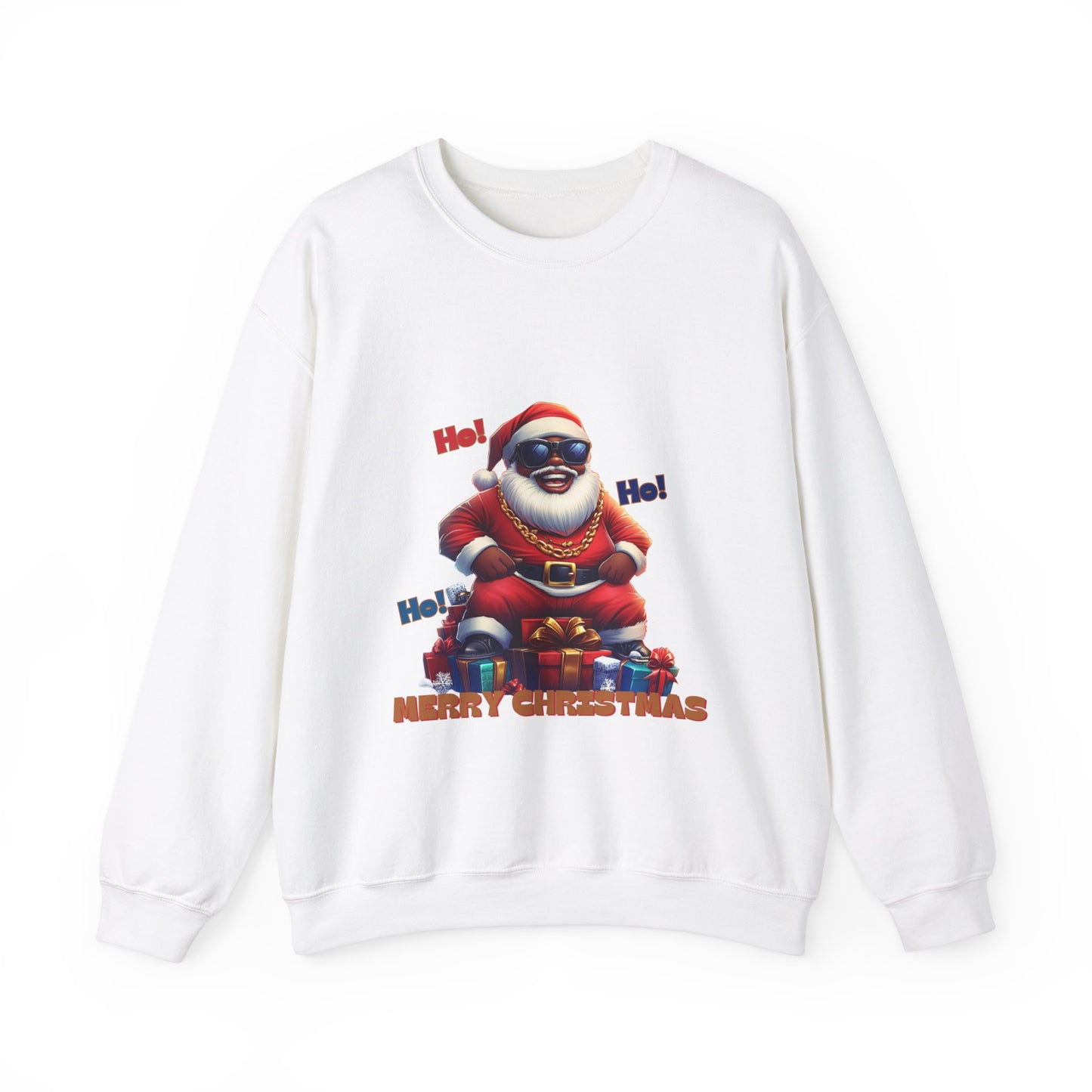 Hip-Hop Santa Swag Crewneck Sweatshirt
