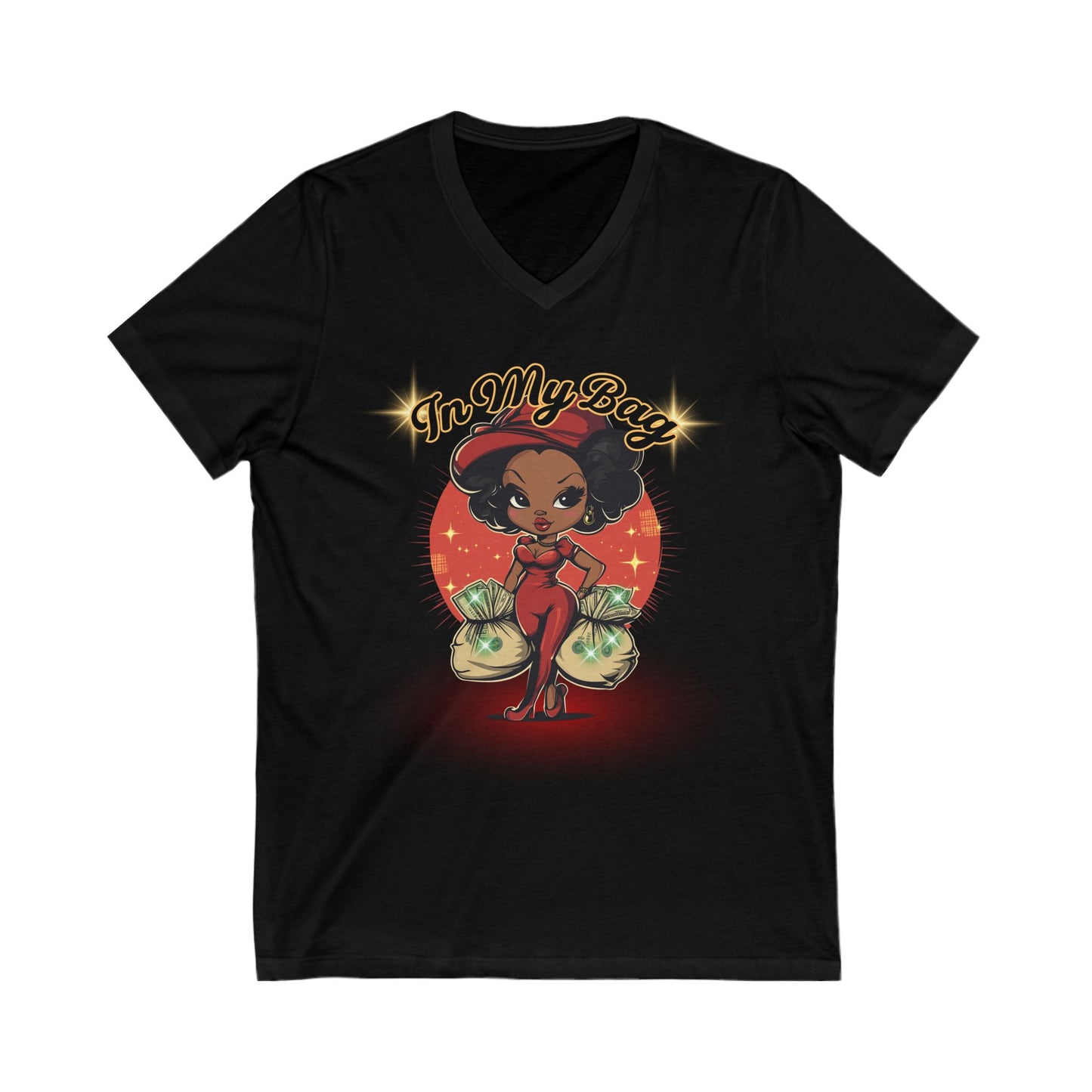 In My Bag Women’s V-Neck Tee