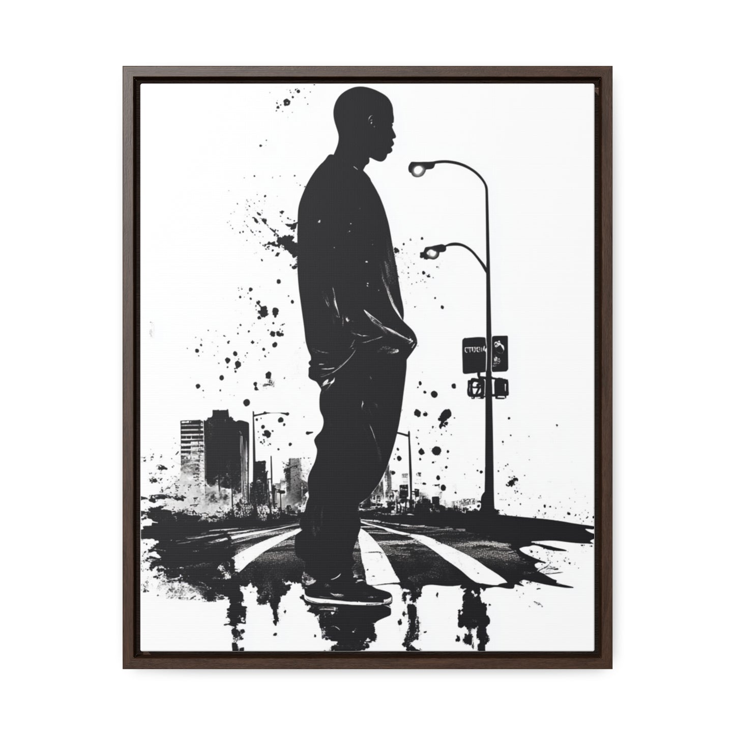 Canvas Wraps - Flex in Your Own Lane Vertical Frame Wall Art