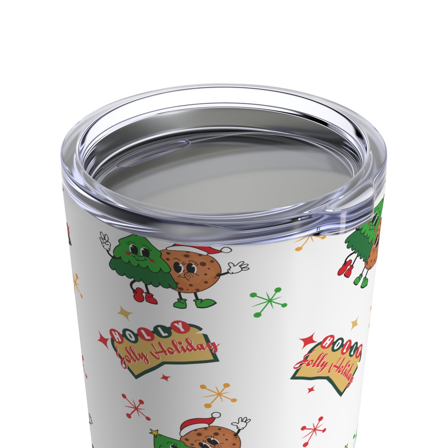 Retro Christmas Vibes Tumbler 20oz