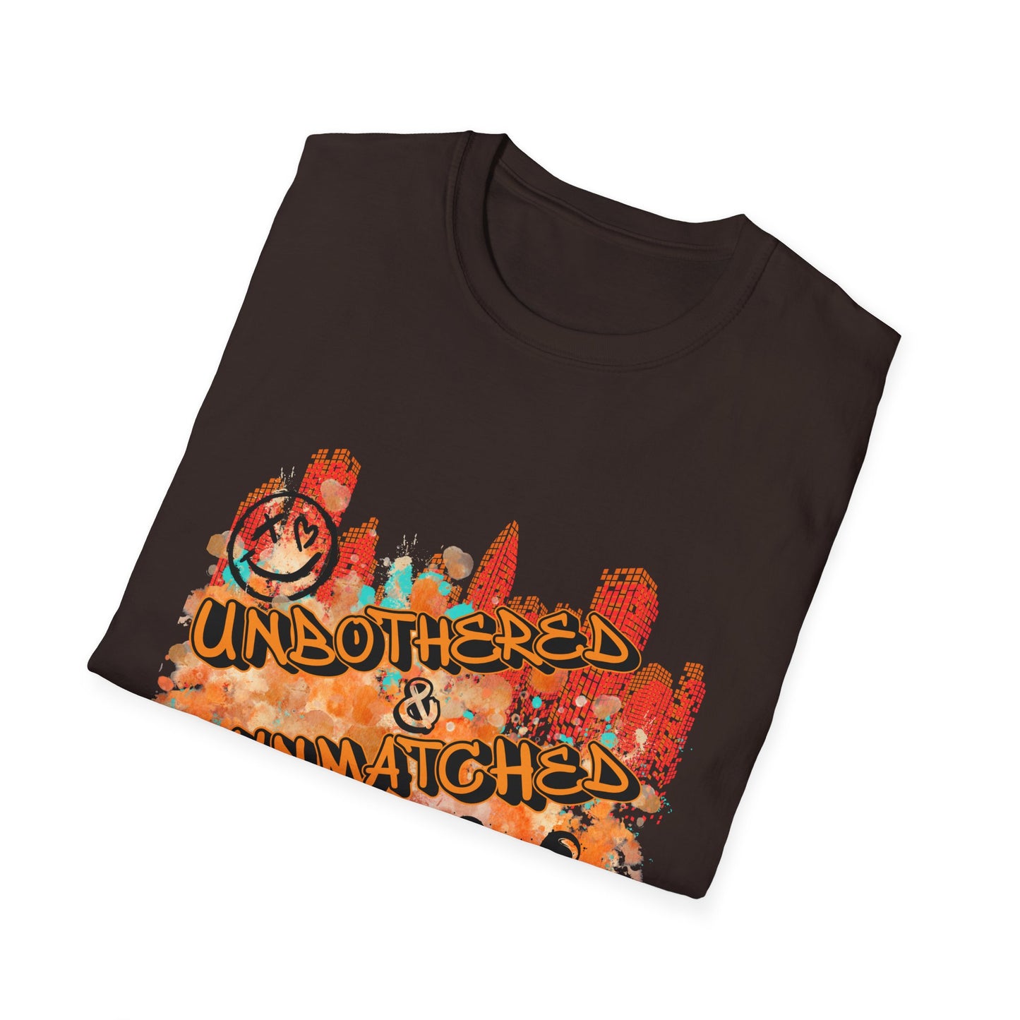 Unisex T-Shirt Unbothered & Unmatched Design
