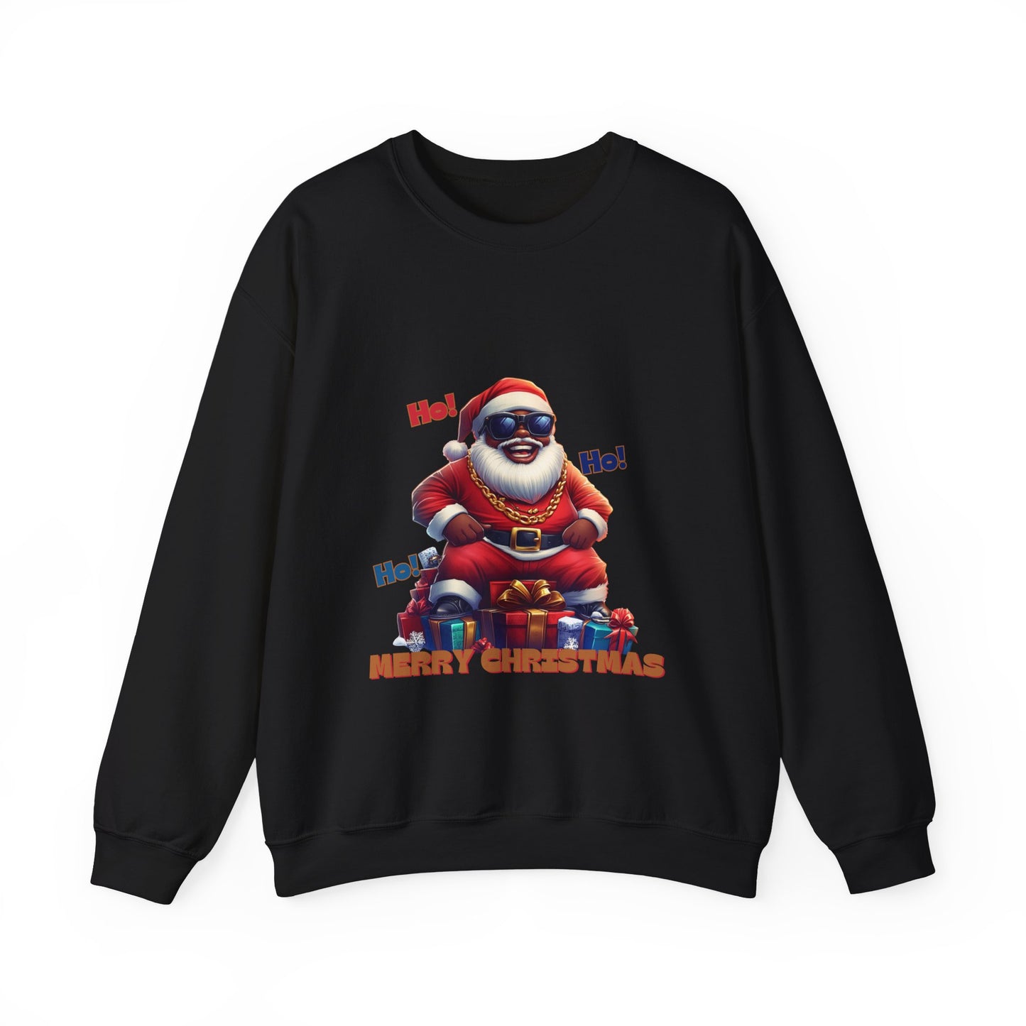 Hip-Hop Santa Swag Crewneck Sweatshirt