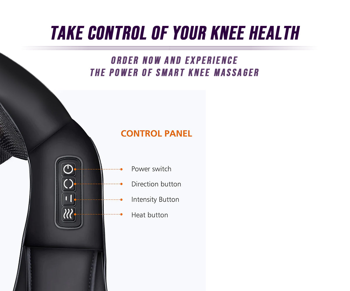 Shiatsu Neck & Shoulder Massager with Heat – Deep Tissue Pain Relief