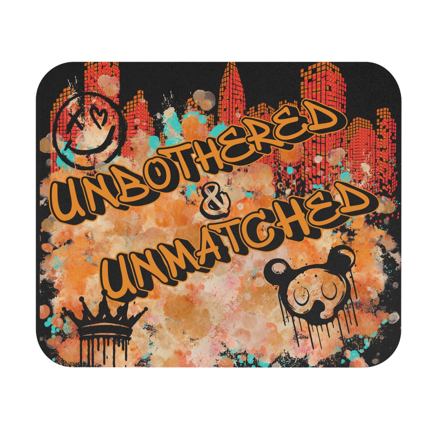 Unbothered & Unmatched Mouse Pad (Rectangle)
