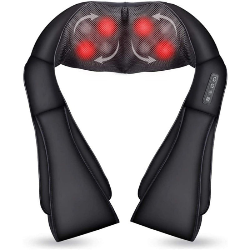 Shiatsu Neck & Shoulder Massager with Heat – Deep Tissue Pain Relief